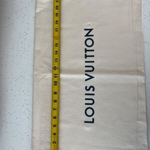 LOUIS VUITTON Foldover Dust Bag 22 x 27 x 14